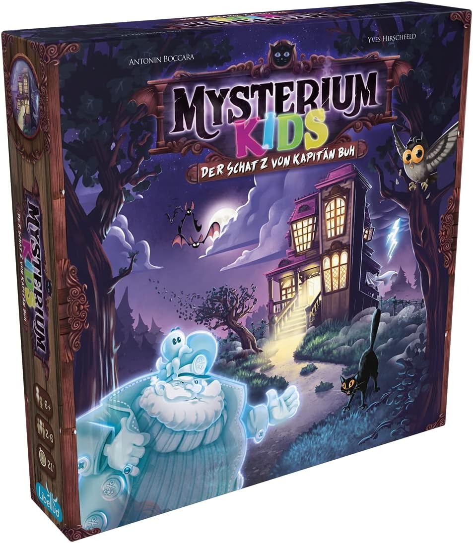 Mysterium Kids Der Schatz von Kapitän Buh Kinderspiel des Jahres 2023