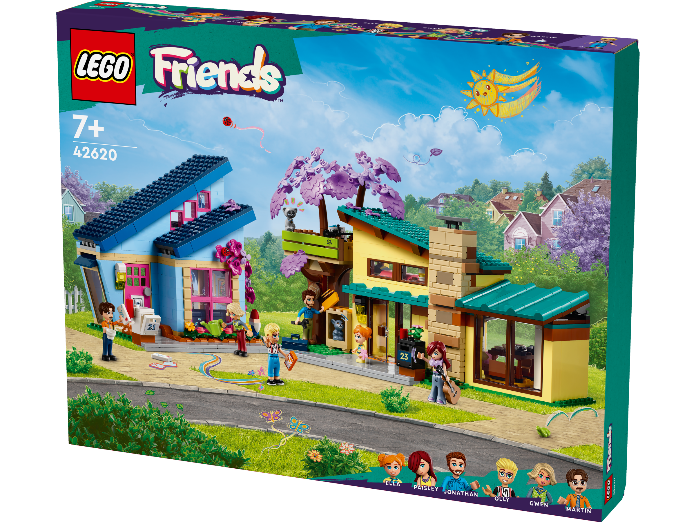 LEGO Friends Ollys und Paisleys Familienhaus 42620