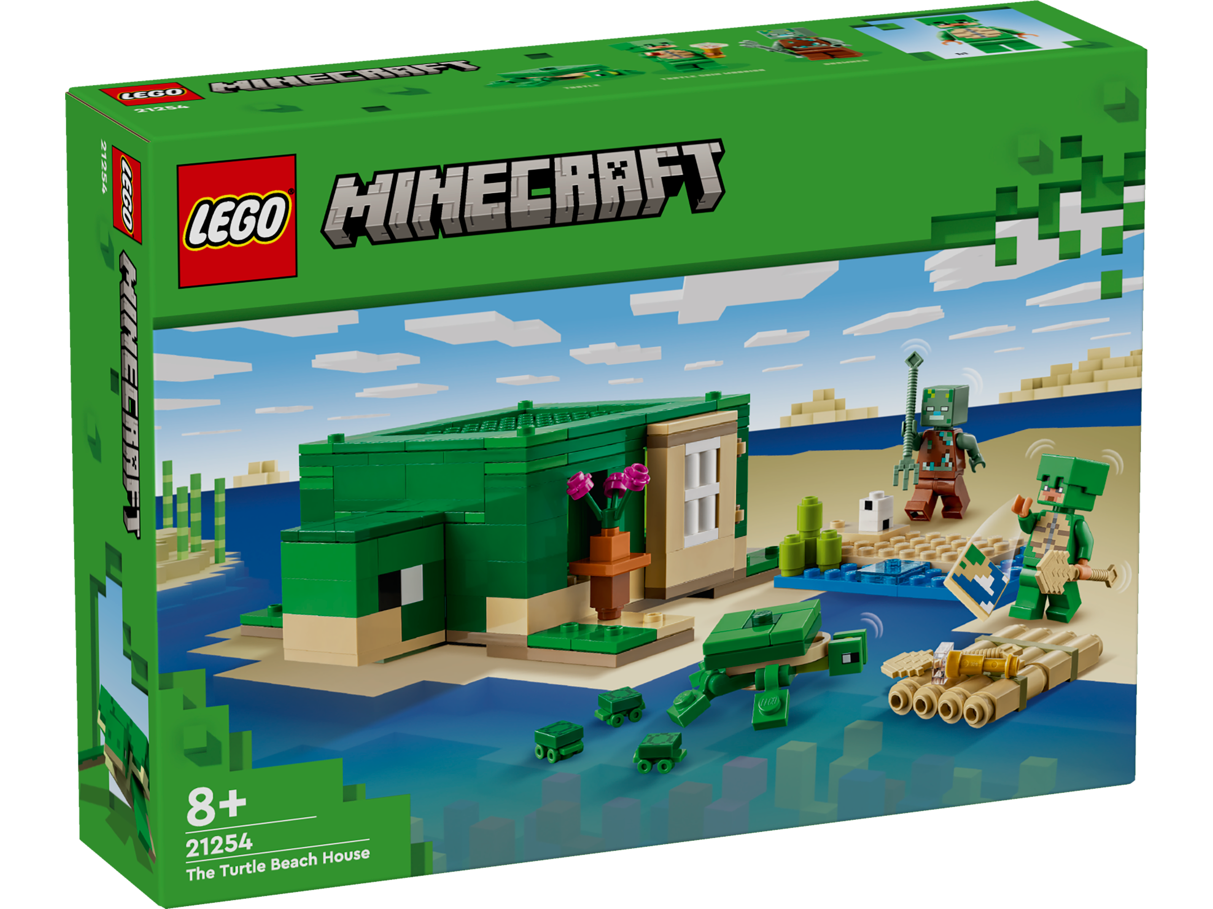 LEGO Minecraft™ Das Schildkrötenstrandhaus 21254