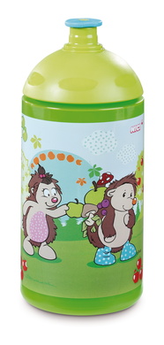 NICI Trinkflasche Bär und Igel 0.5l