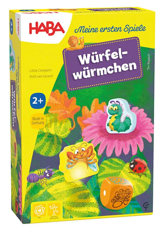 HABA Meine ersten Spiele Würfelwürmchen