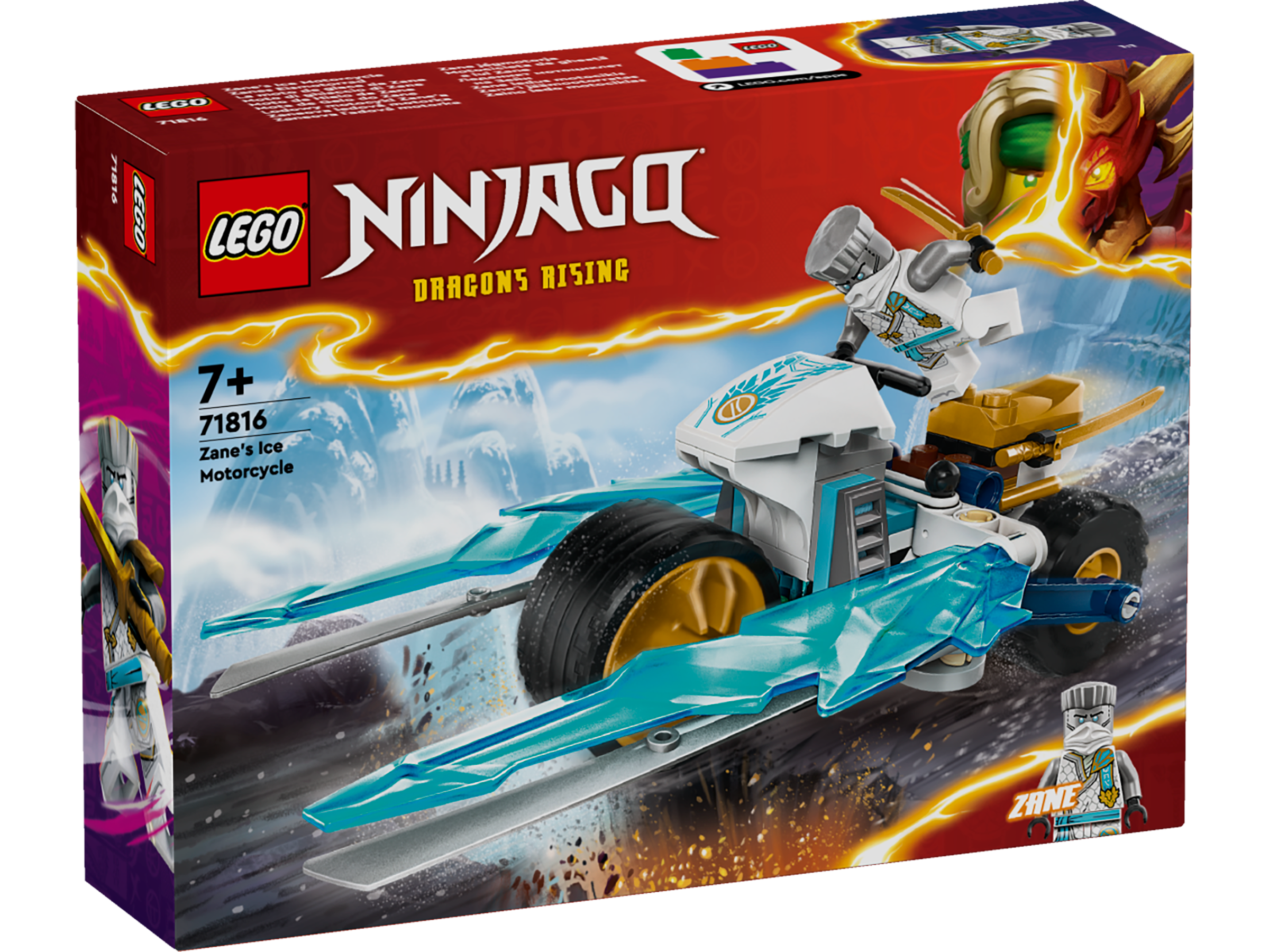 LEGO NINJAGO Zanes Eismotorrad 71816