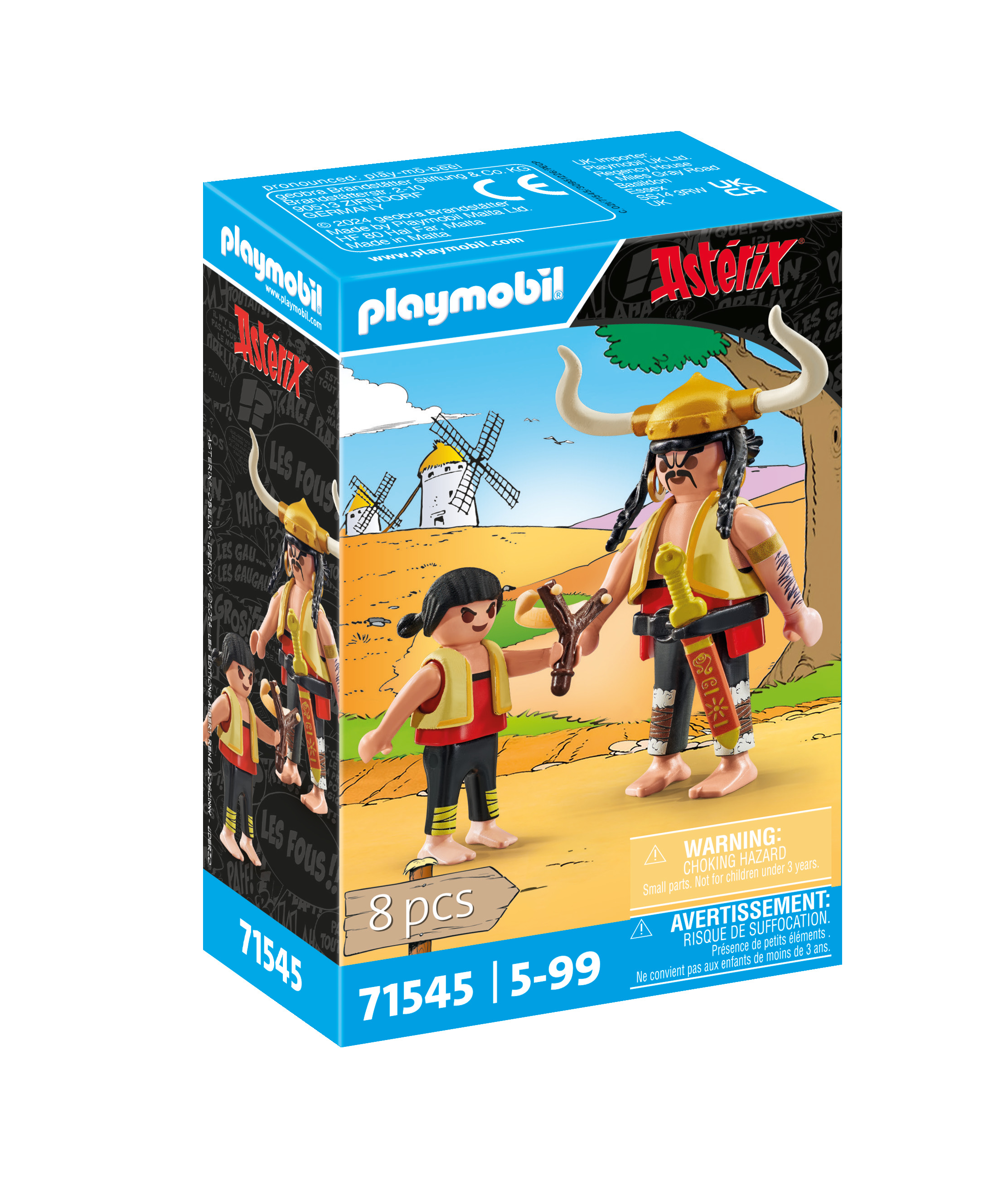 PLAYMOBIL Asterix Costa y Bravo und Pepe 71545