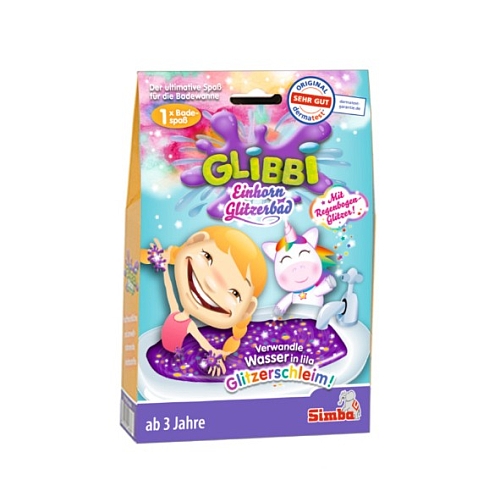 Glibbi Einhorn Glitzerspass