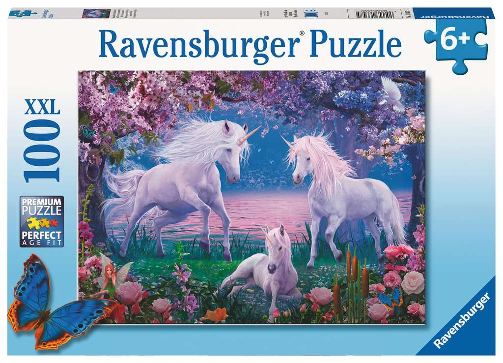 Puzzle 100 Teile Bezaubernde Einhörner 13.347