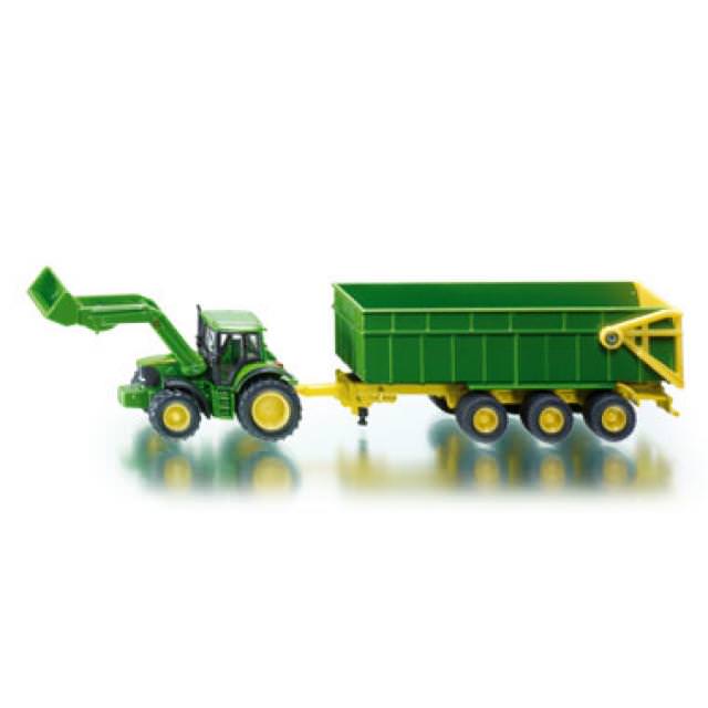 Siku John Deere mit Frontlader 01.843