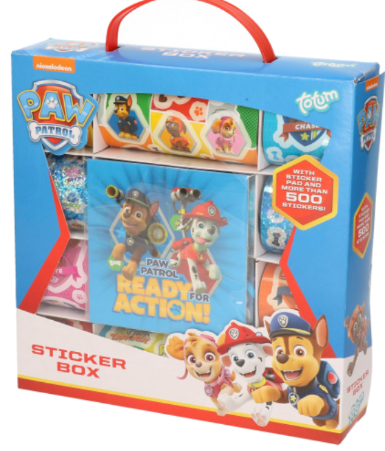 Paw Patrol Sticker Box