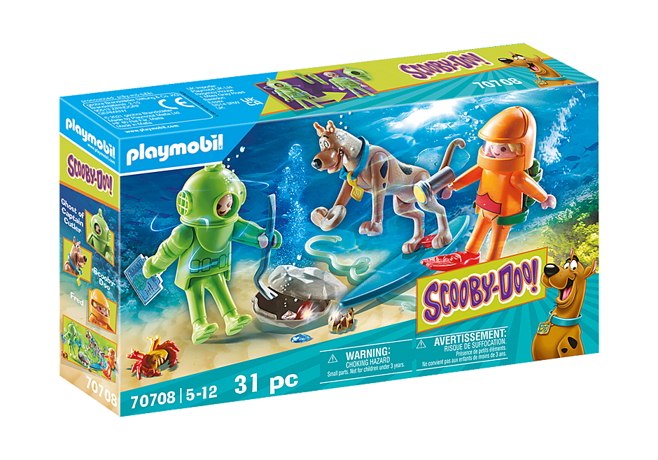 PLAYMOBIL SCOOBY-DOO! Abenteuer mit Ghost of Captain Cutler 70708