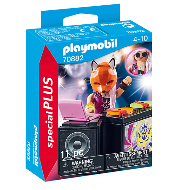 PLAYMOBIL DJ mit Mischpult 70882