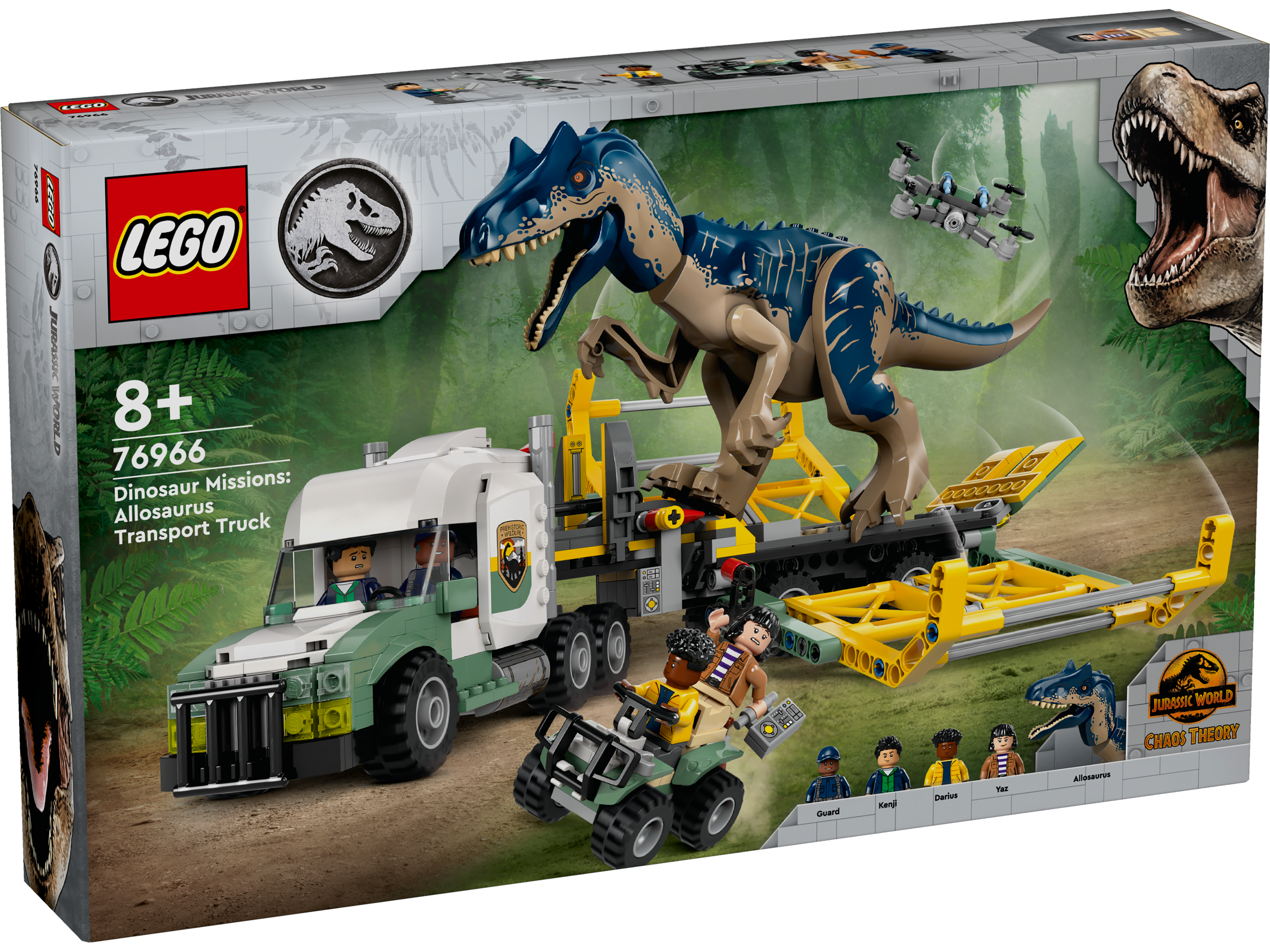 LEGO Jurassic WorldDinosaurier-Missionen: Allosaurus-Transporter 76966