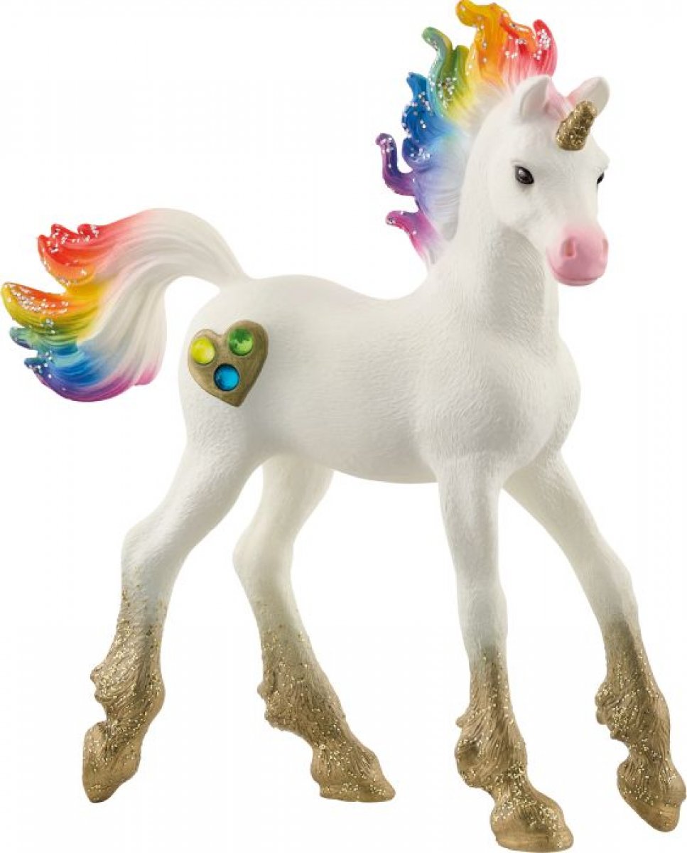 Schleich Bayala Regenbogeneinhorn Fohlen 70727