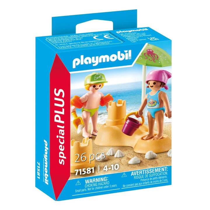 PLAYMOBIL Kids mit Sandburg 71581