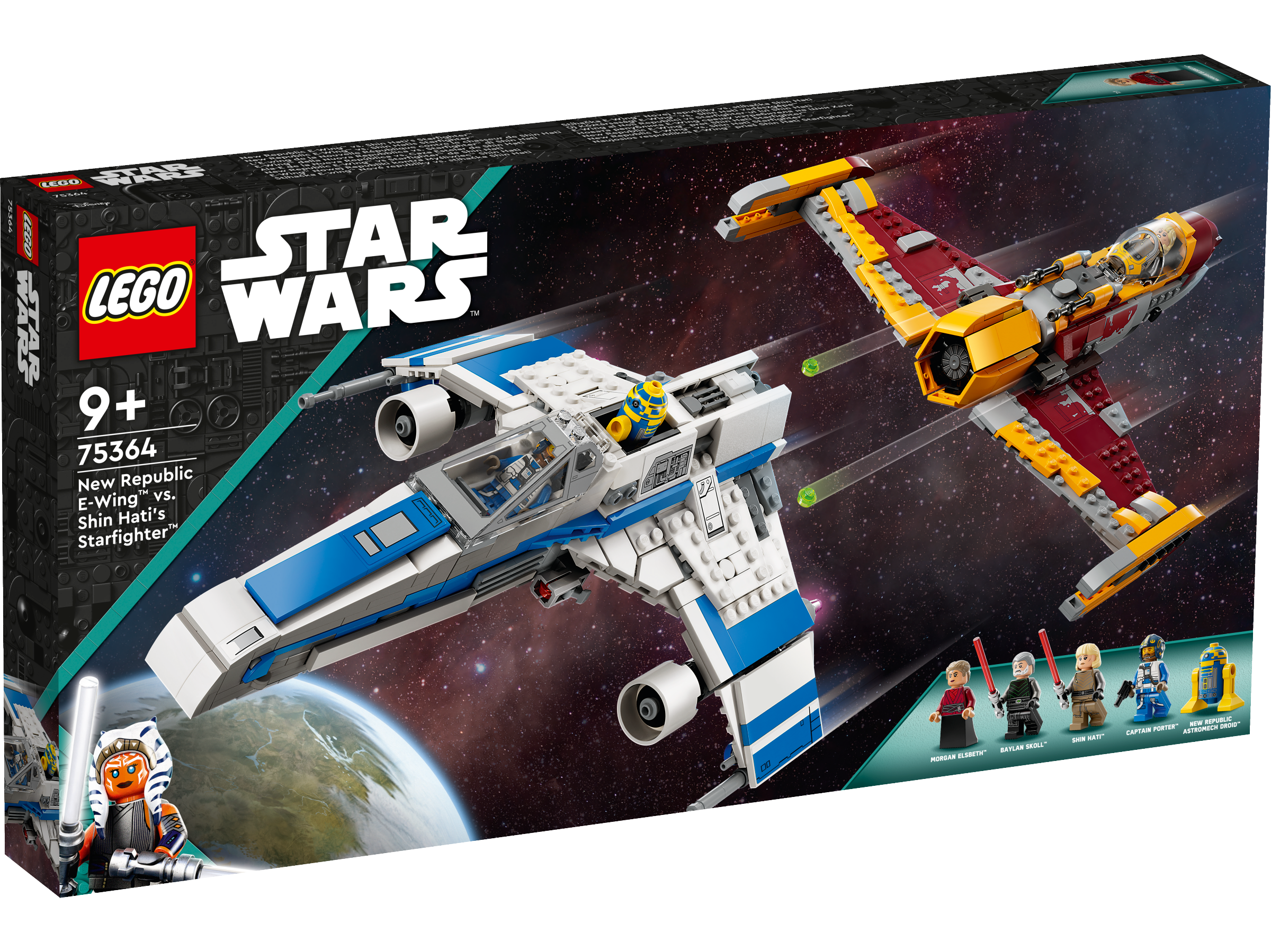 LEGO Star Wars™ New Republic E-Wing™ vs. Shin Hatis Starfighter™75364