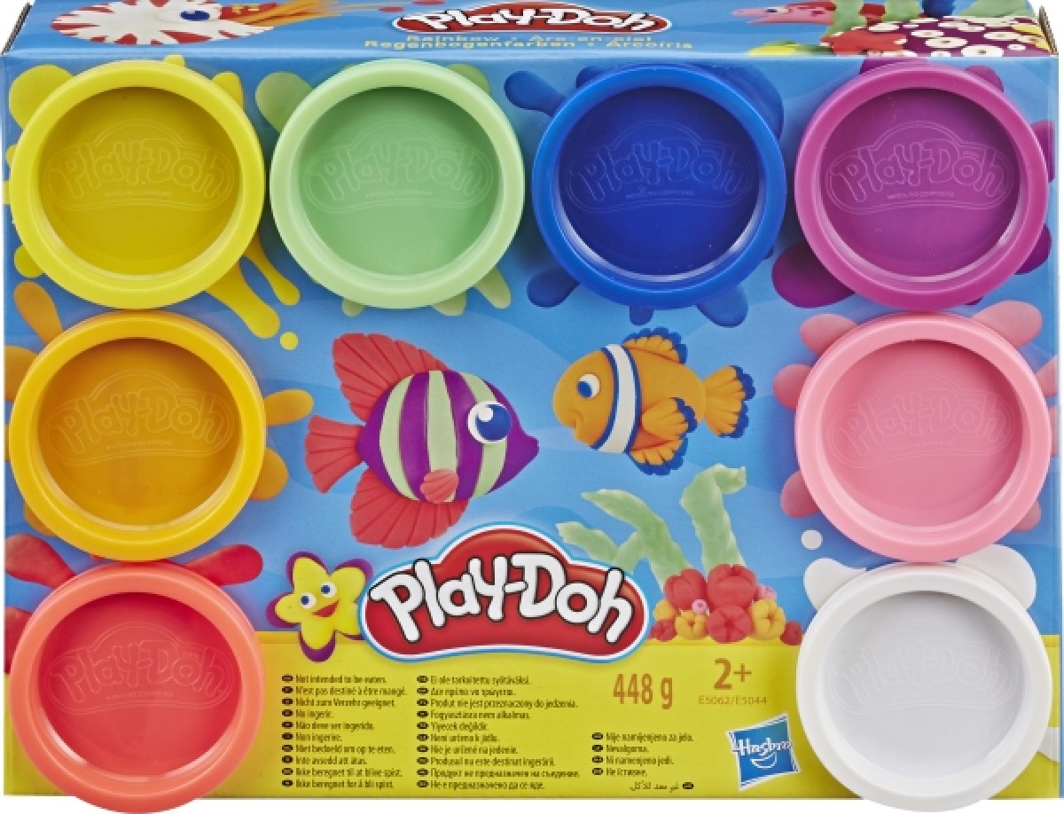 Play Doh 8er Packung Regenbogen