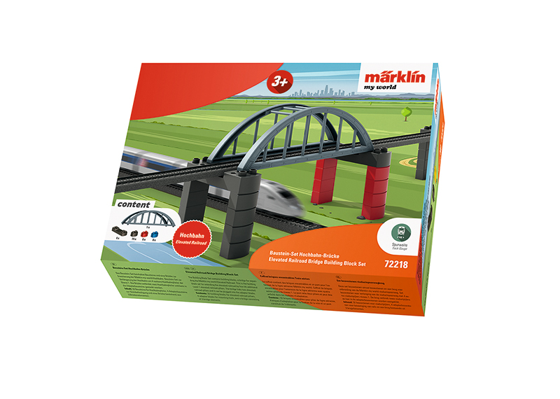 Märklin H0 my world - Baustein-Set Hochbahn-Brücke 72218