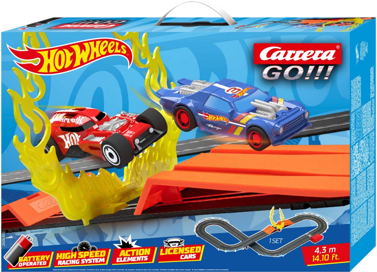 Carrera Hot Wheels Go Sets First Sets