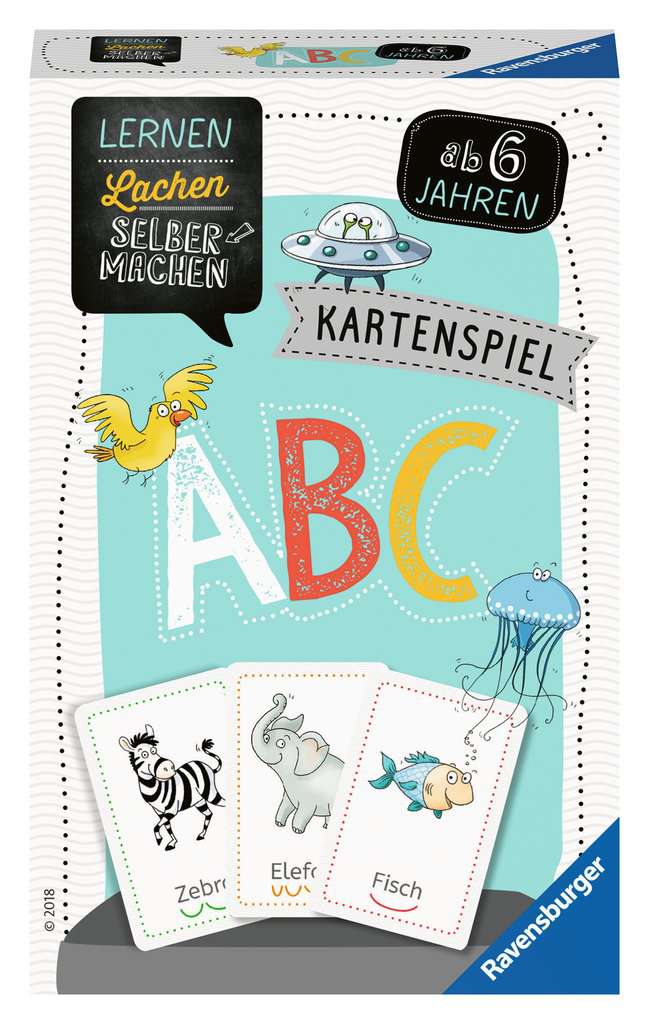 Lernen Lachen Selbermachen: ABC Kartenspiel 80.347