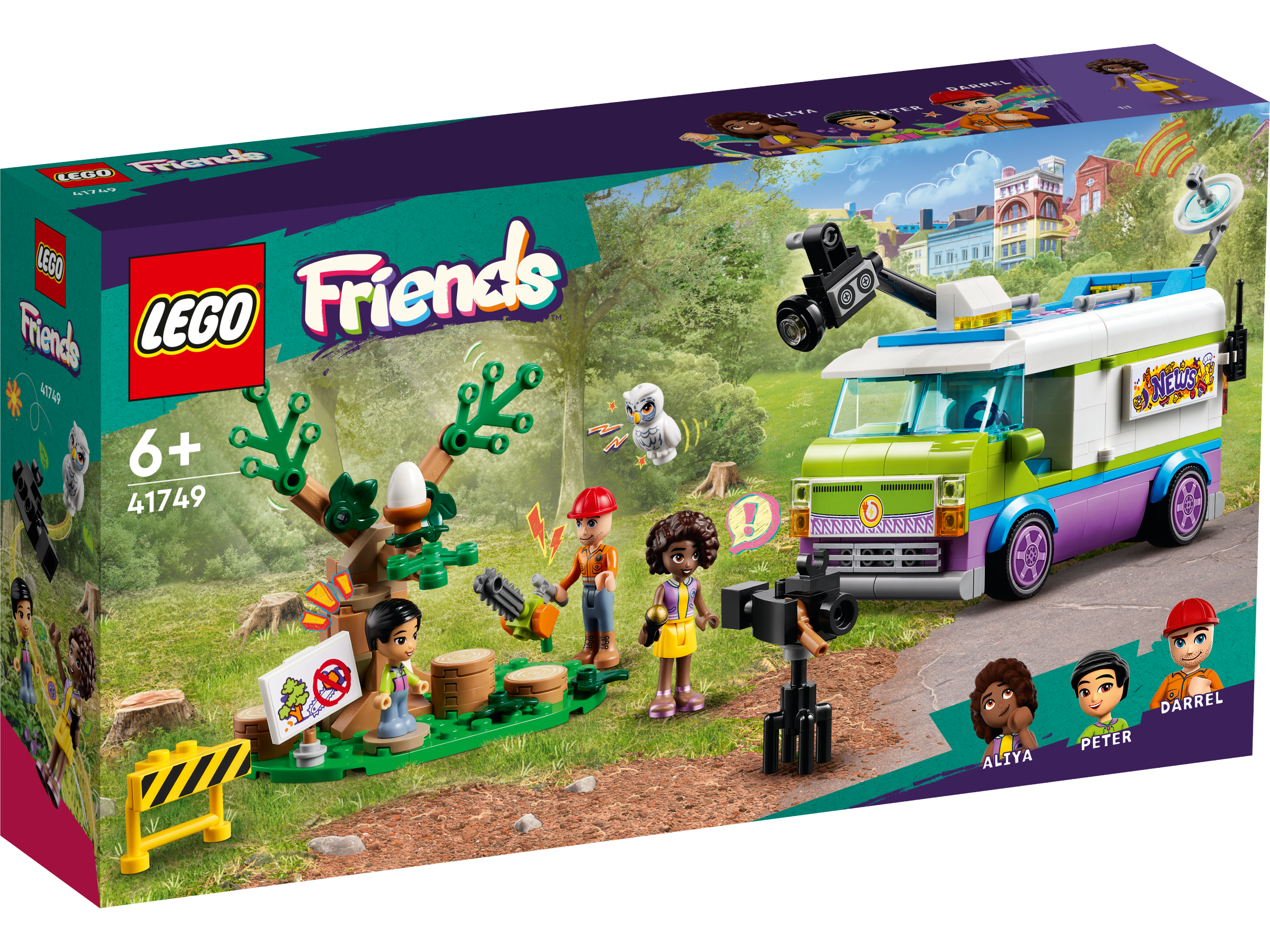 LEGO Friends Nachrichtenwagen 41749