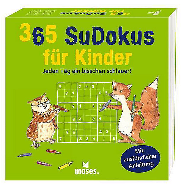 365 Sudokus für Kinder