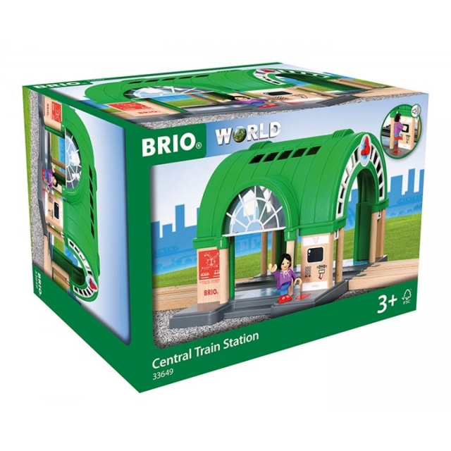 Brio City Hauptbahnhof mit Ticketautomat 33649