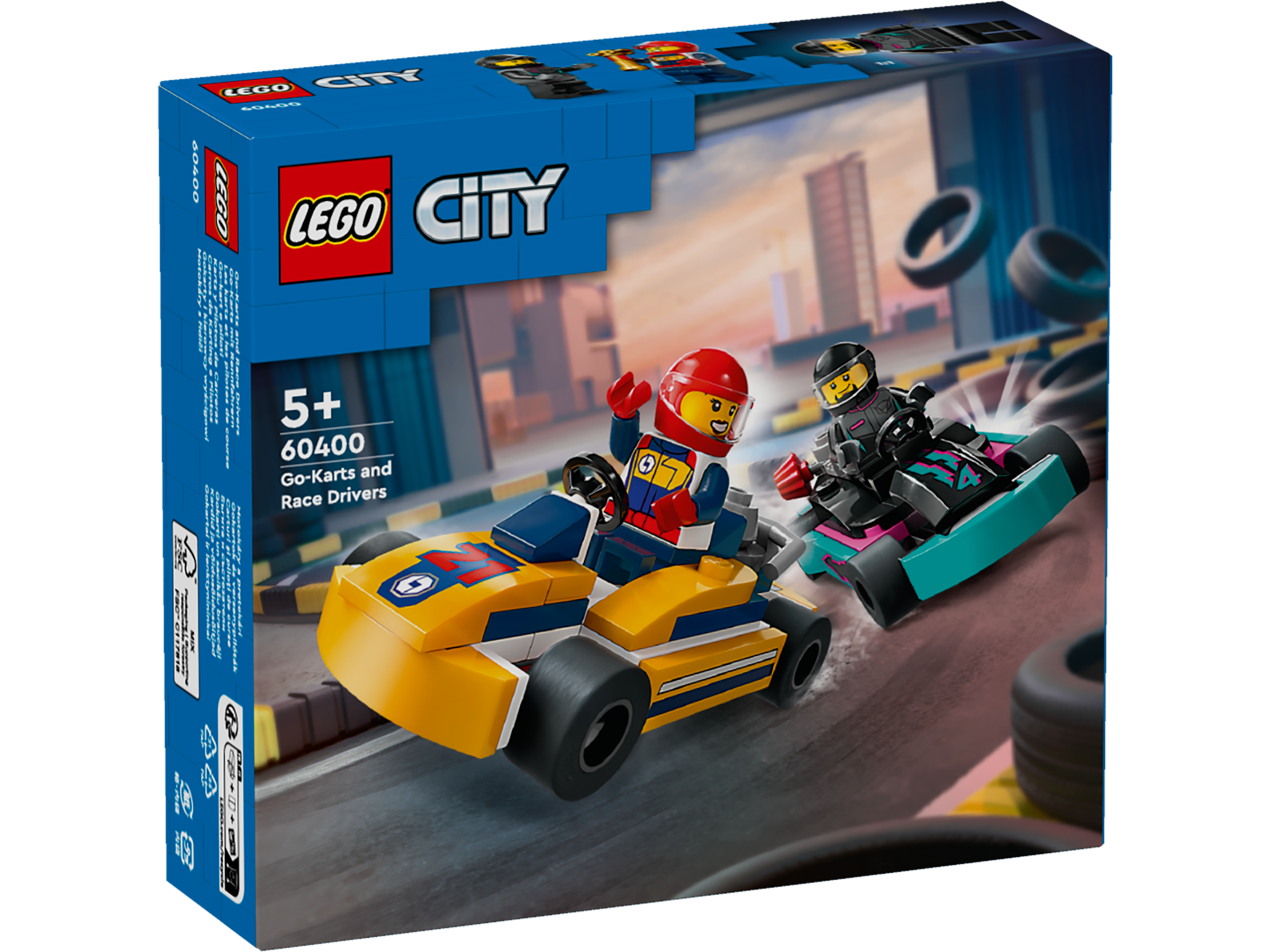 LEGO City Go-Karts mit Rennfahrer 60400