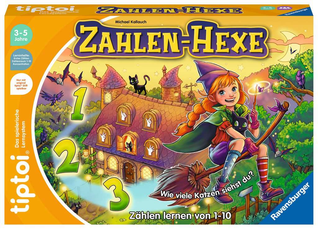 Tiptoi Zahlen-Hexe 00.132