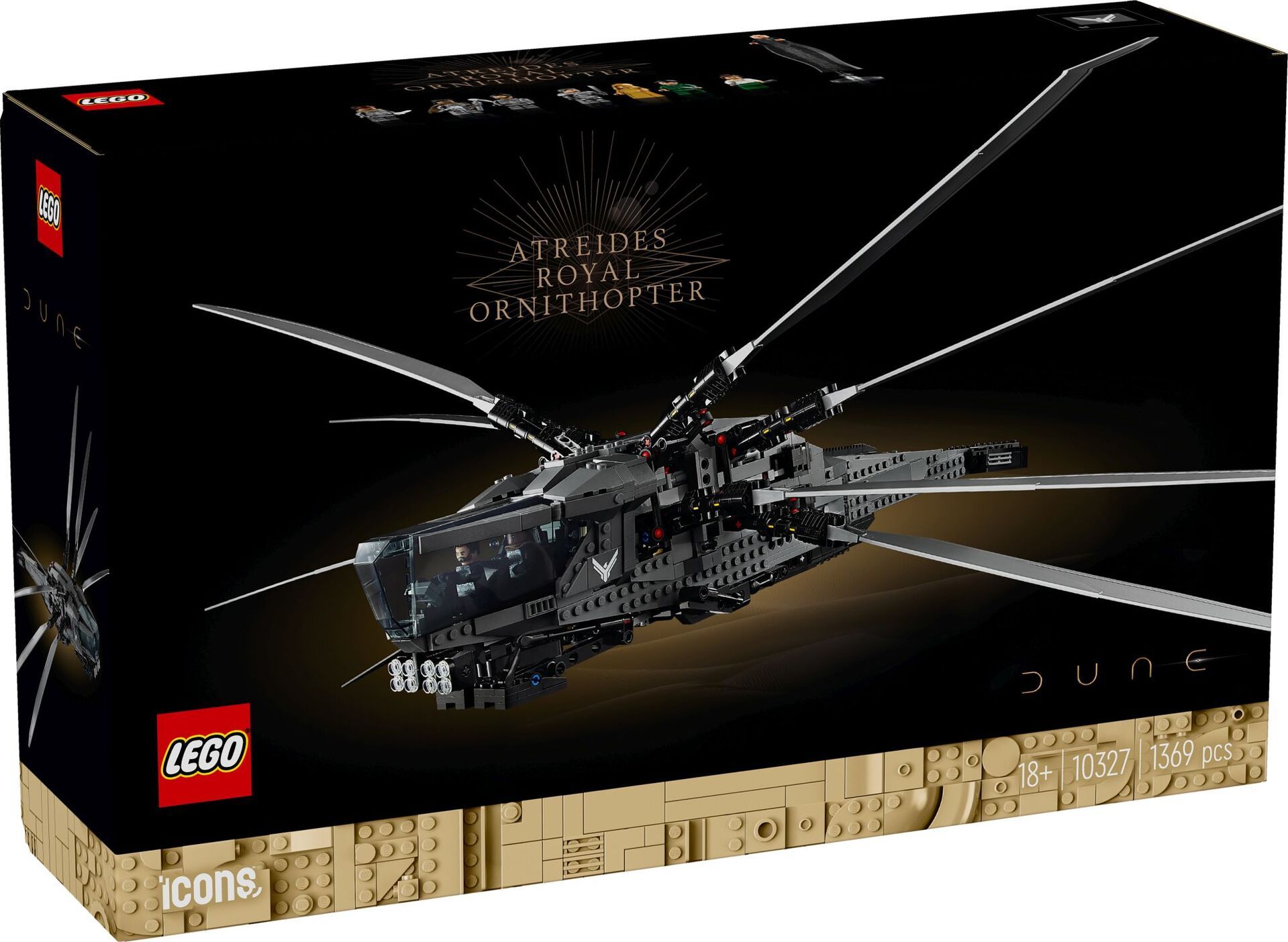 LEGO Icons - Dune Atreides Royal Ornithopter 10327