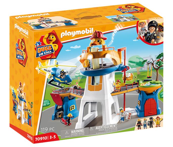 PLAYMOBIL  DUCK ON CALL - Das Hauptquartier 70910