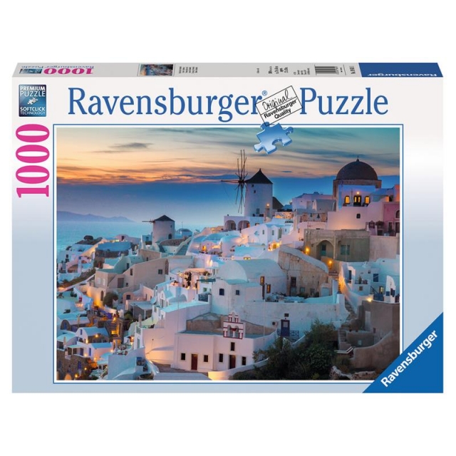 Puzzle 1000 Teile Abend in Santorini  19.611