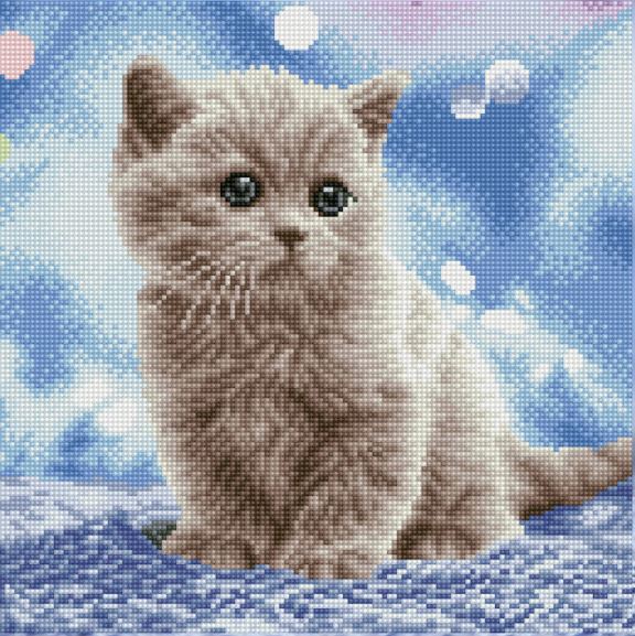 Diamond Painting Katzenbaby