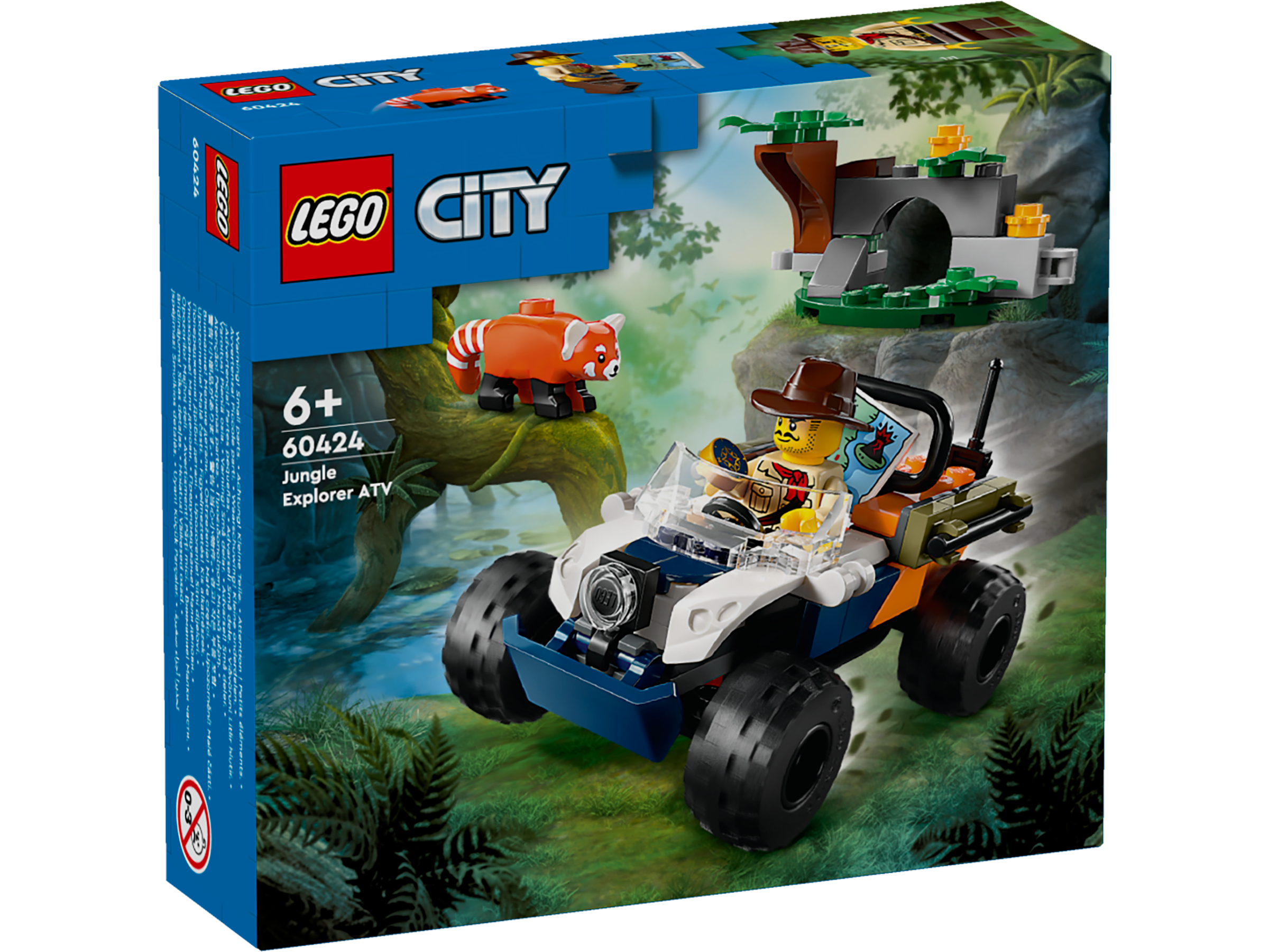 LEGO  City Dschungelforscher - Quad 60424