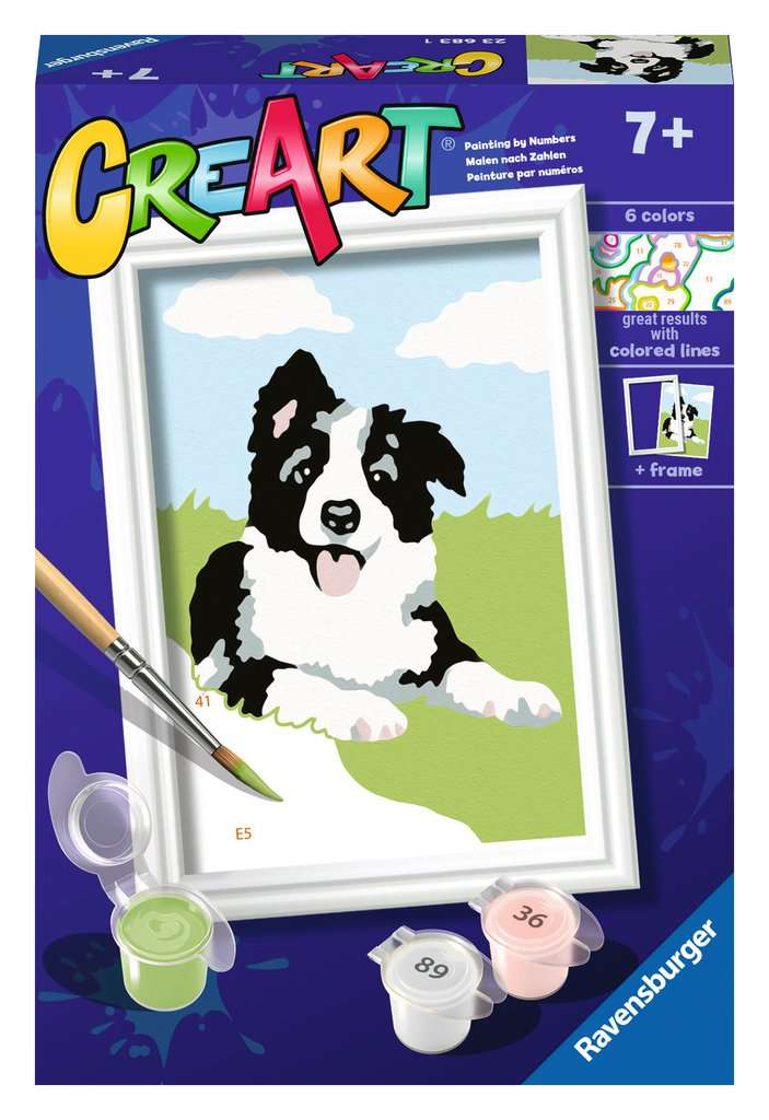 Creart Border Collie 8,5x12cm 23.683