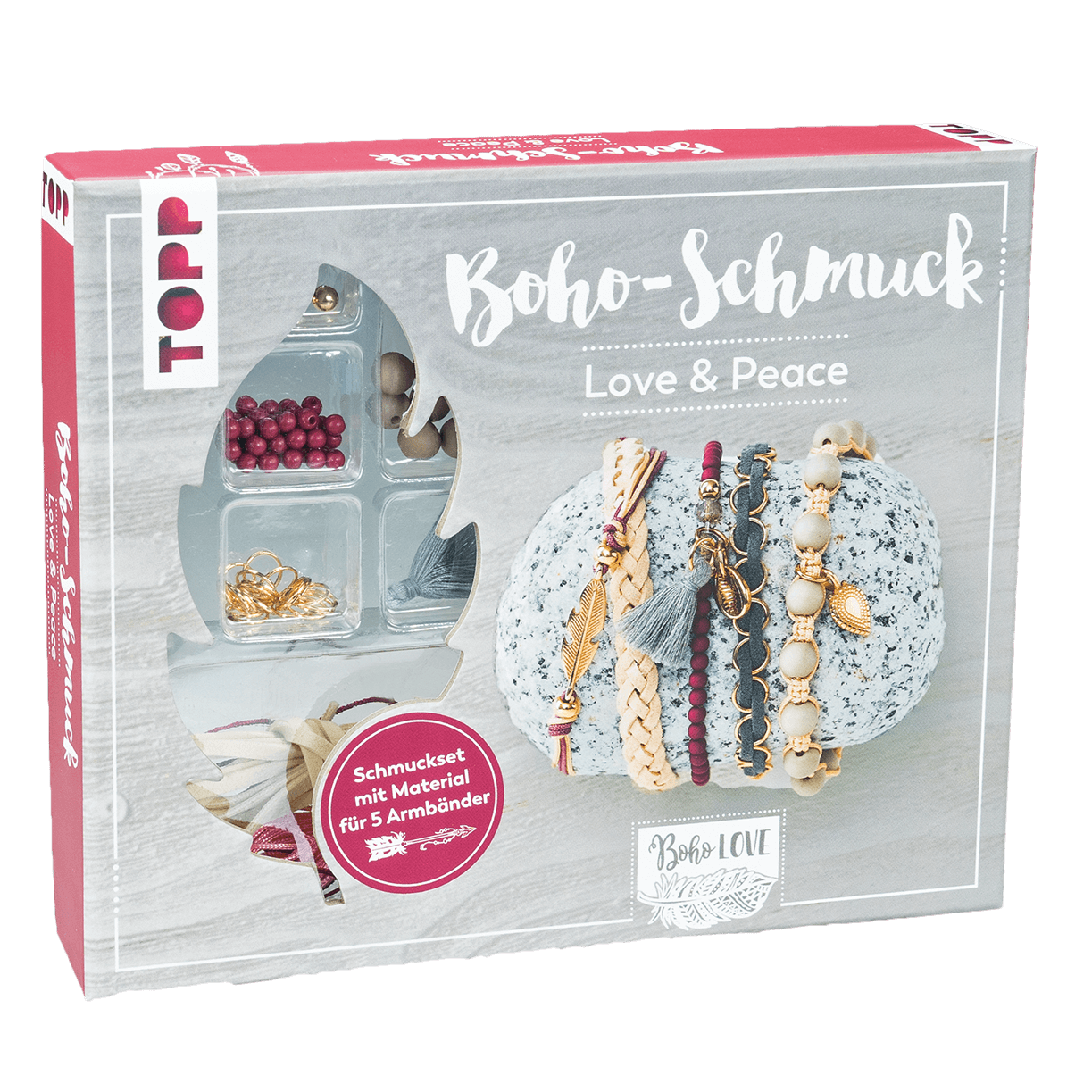 Boho-Schmuckset Love & Peace