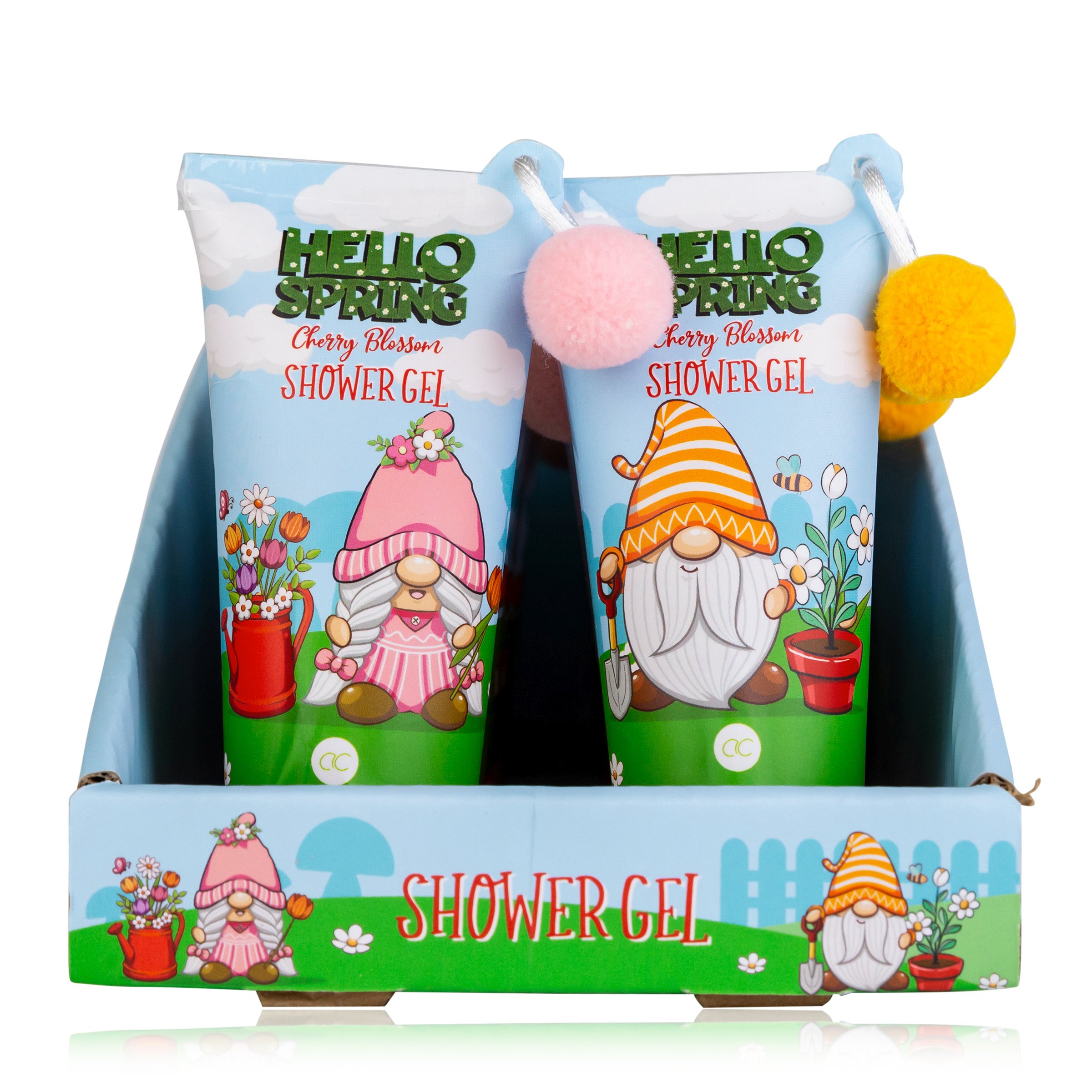 Duschgel Hello Spring mit Pom-Pom 60ml