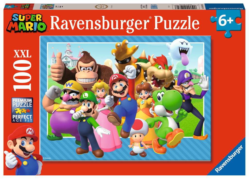 Ravensburger Puzzle 100 Teile Super Mario 01.074