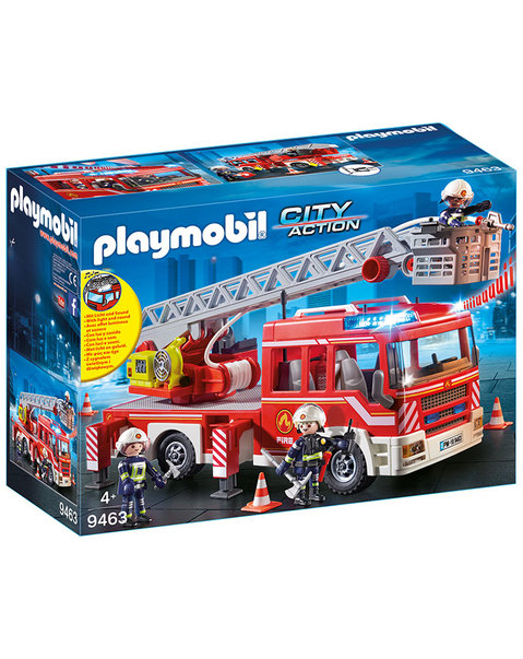 PLAYMOBIL  Feuerwehr Leiterfahrzeug 9463