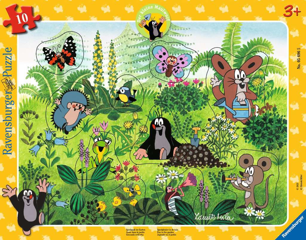 Ravensburger Rahmenpuzzle Spielspass im Garten 05.696