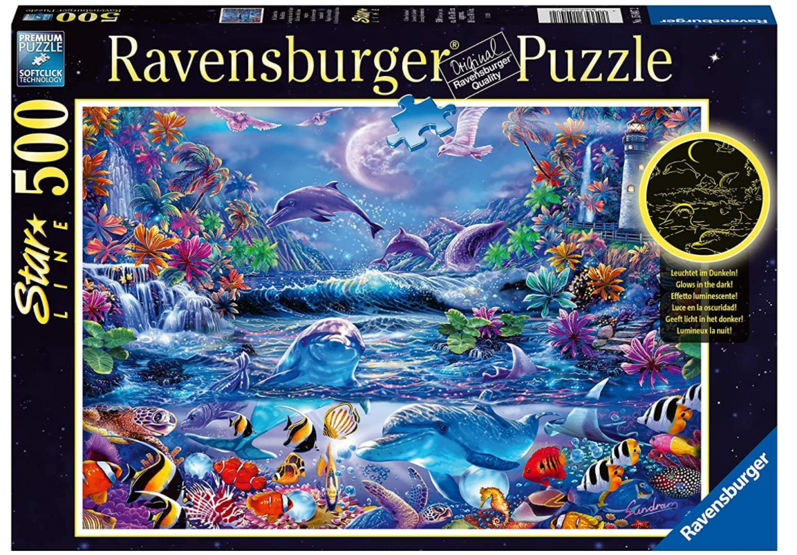 Puzzle 500 Teile - Im Zauber des Mondlichts 15.047