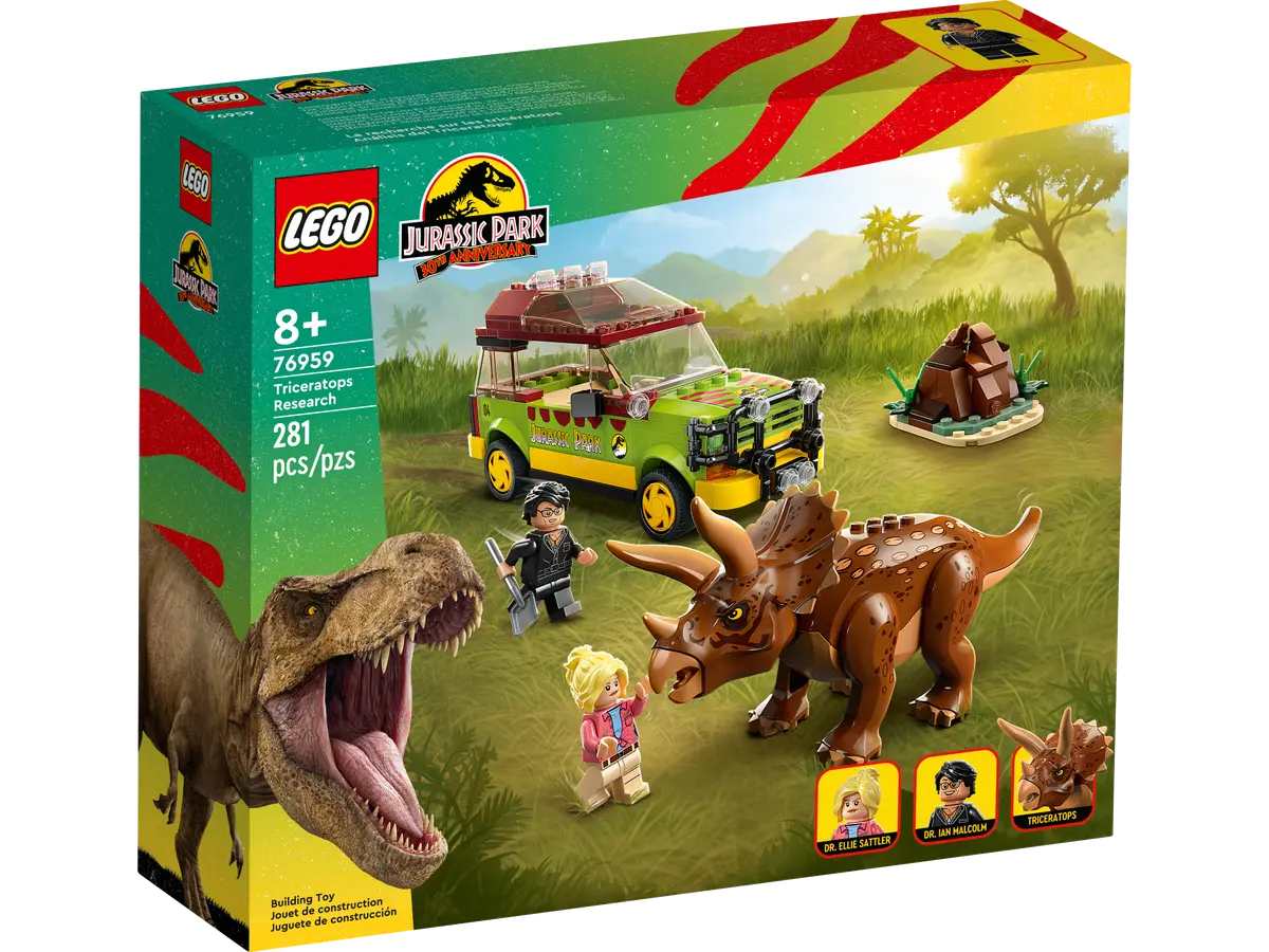 LEGO Jurassic World Triceratops-Forschung 76959