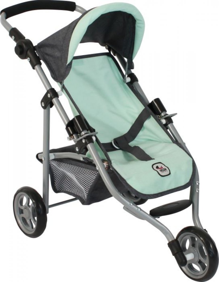 Chic Jogging-Buggy LOLA melange anthrazit-mint 612-67