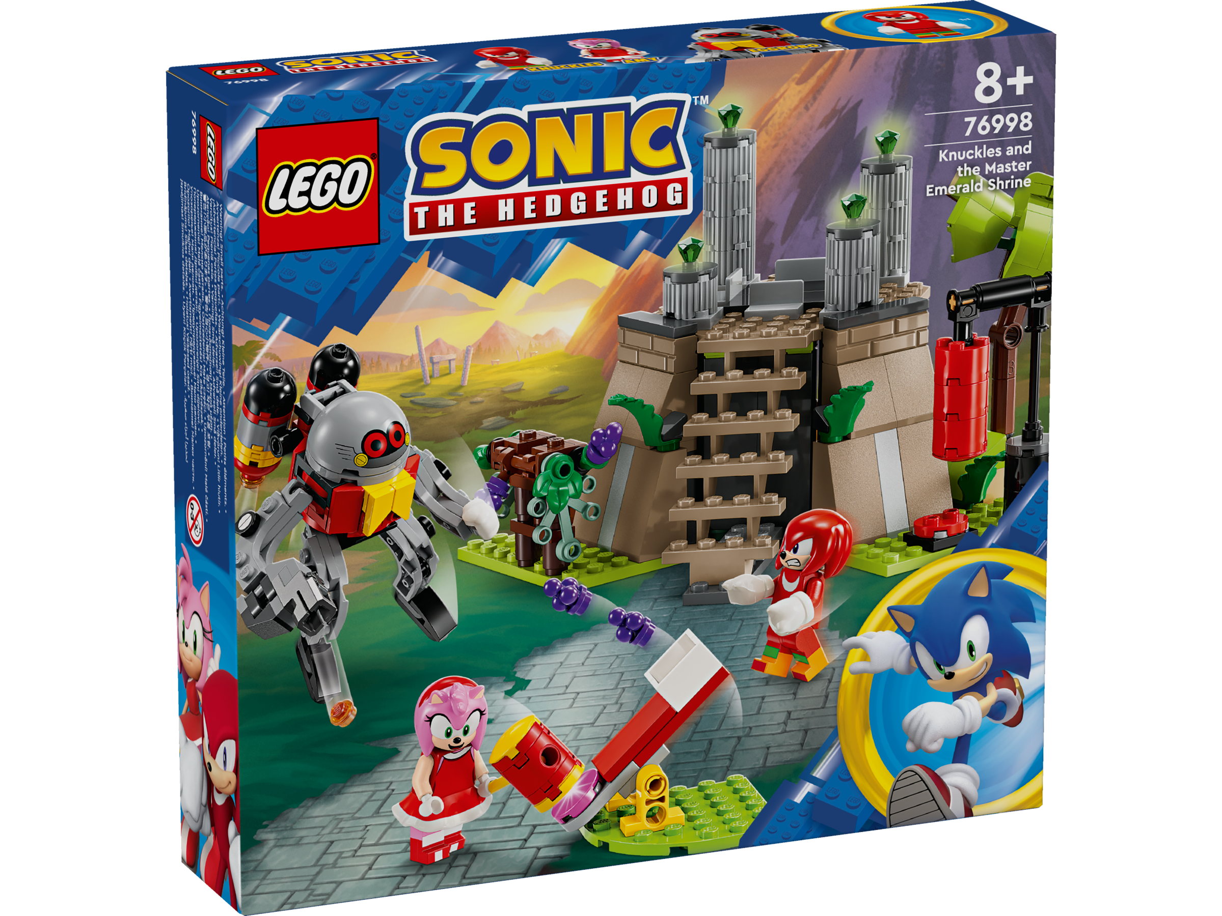 LEGO Sonic the Hedgehog™ Knuckles und der Schrein des Masters Emerald 76998