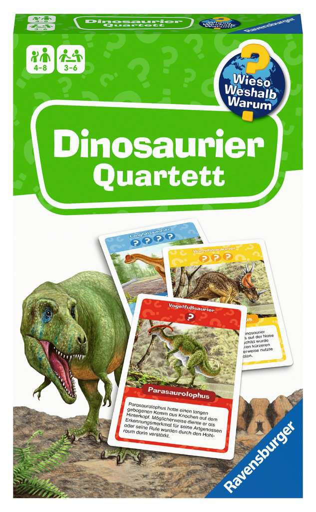 Wieso Weshalb Warum :  Dinosaurier Quartett 22.259