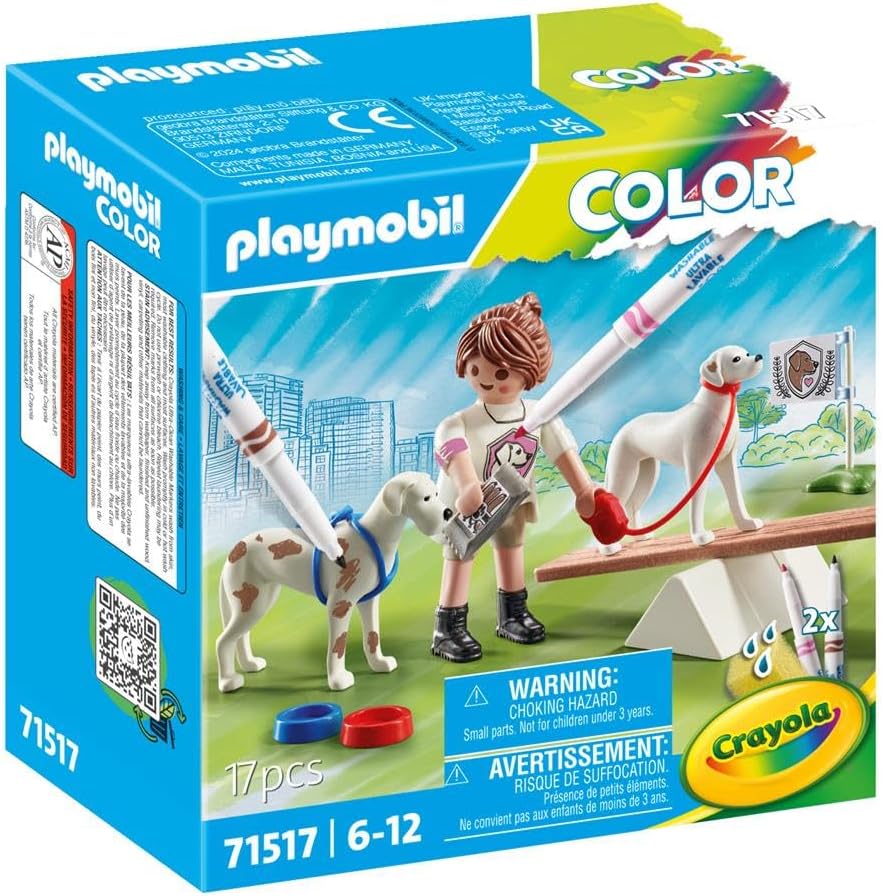 PLAYMOBIL Color Hundetraining 71517