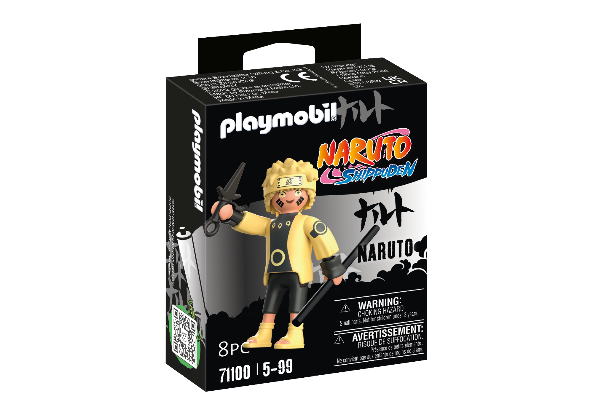 PLAYMOBIL Naruto Rikudou Sennin Mode 71100