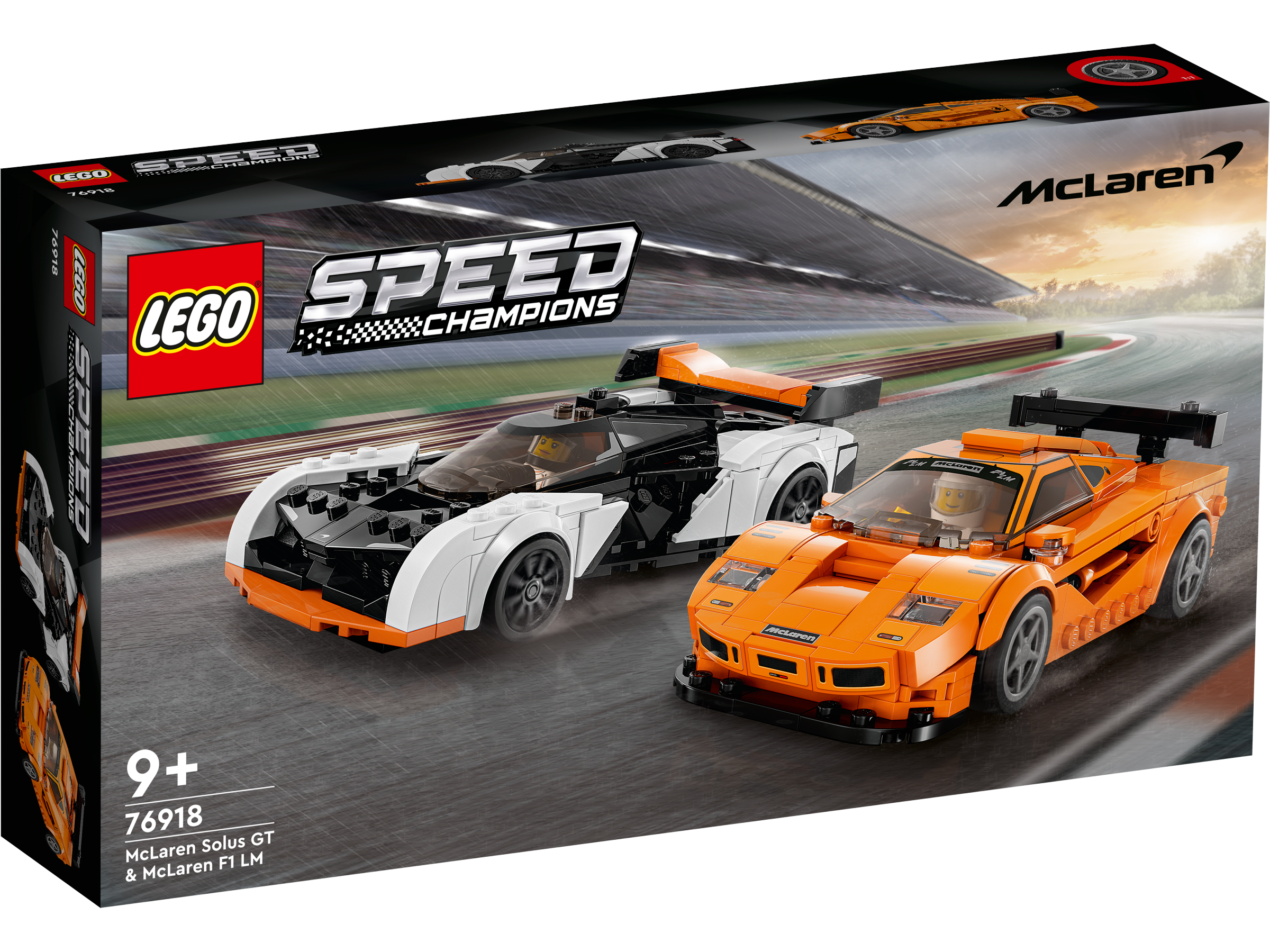 LEGO Speed Champions McLaren Solus GT & McLaren F1 LM 76918