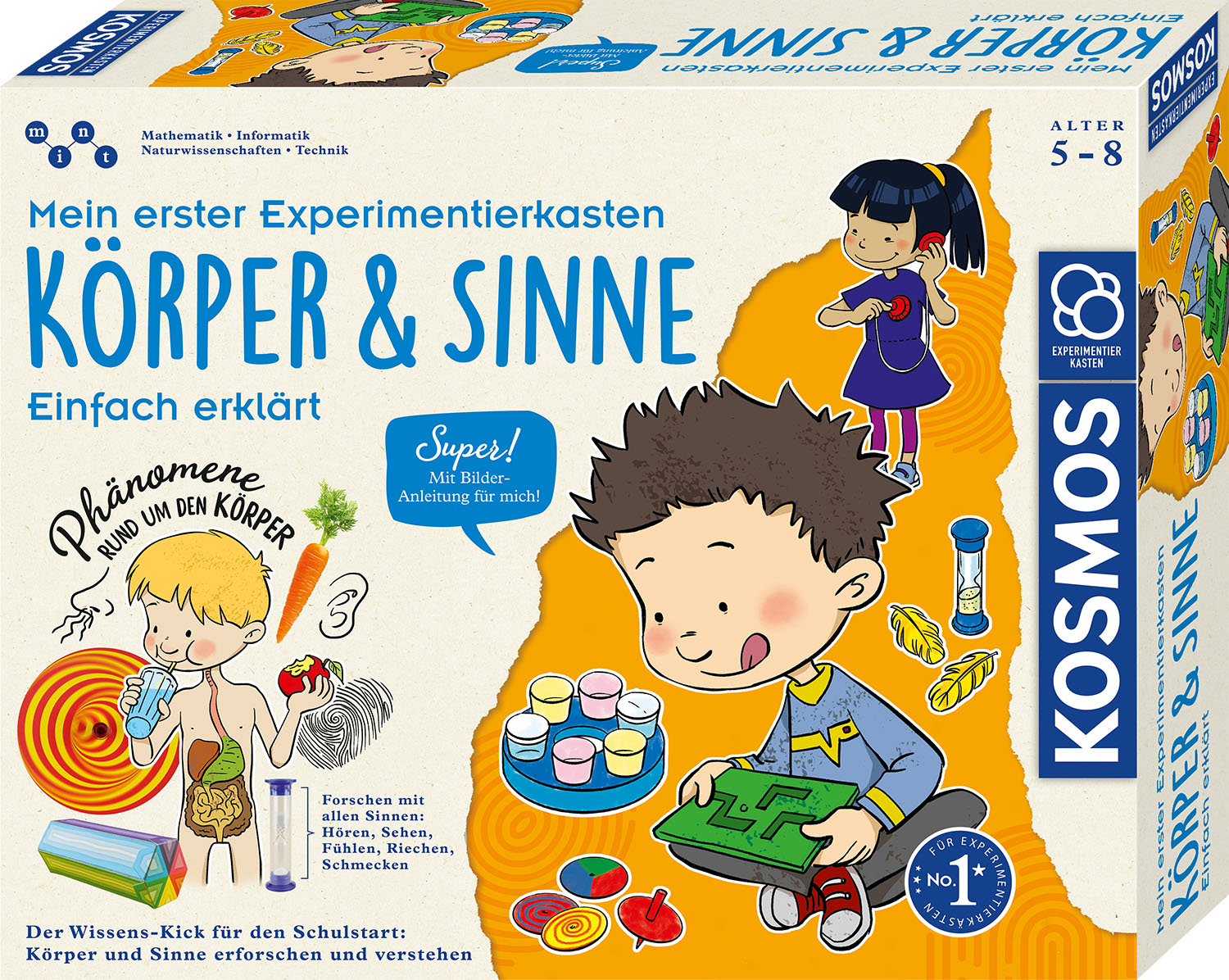 Mein erster Experimentierkasten - Körper und Sinne