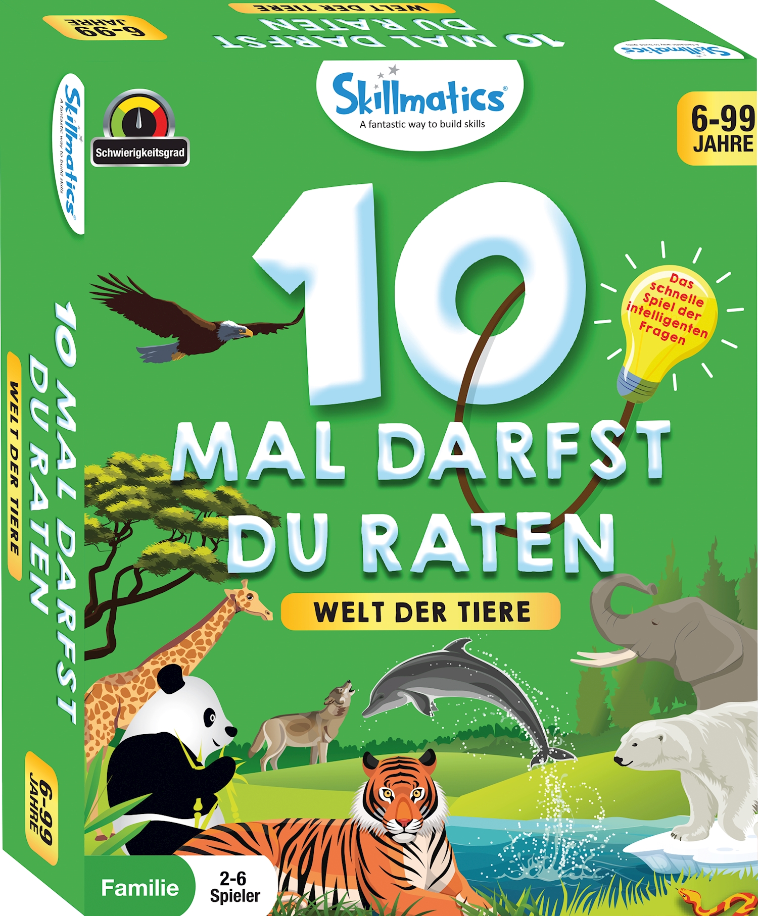 10 Mal raten Tiere spannendes Fragespiel