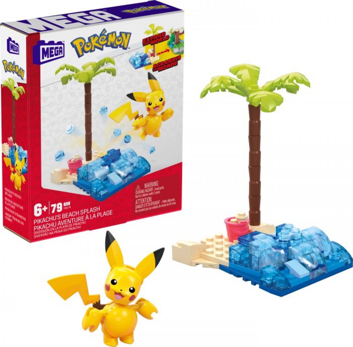 Mega Construx Pokémon - Pikachu's Beach Splash