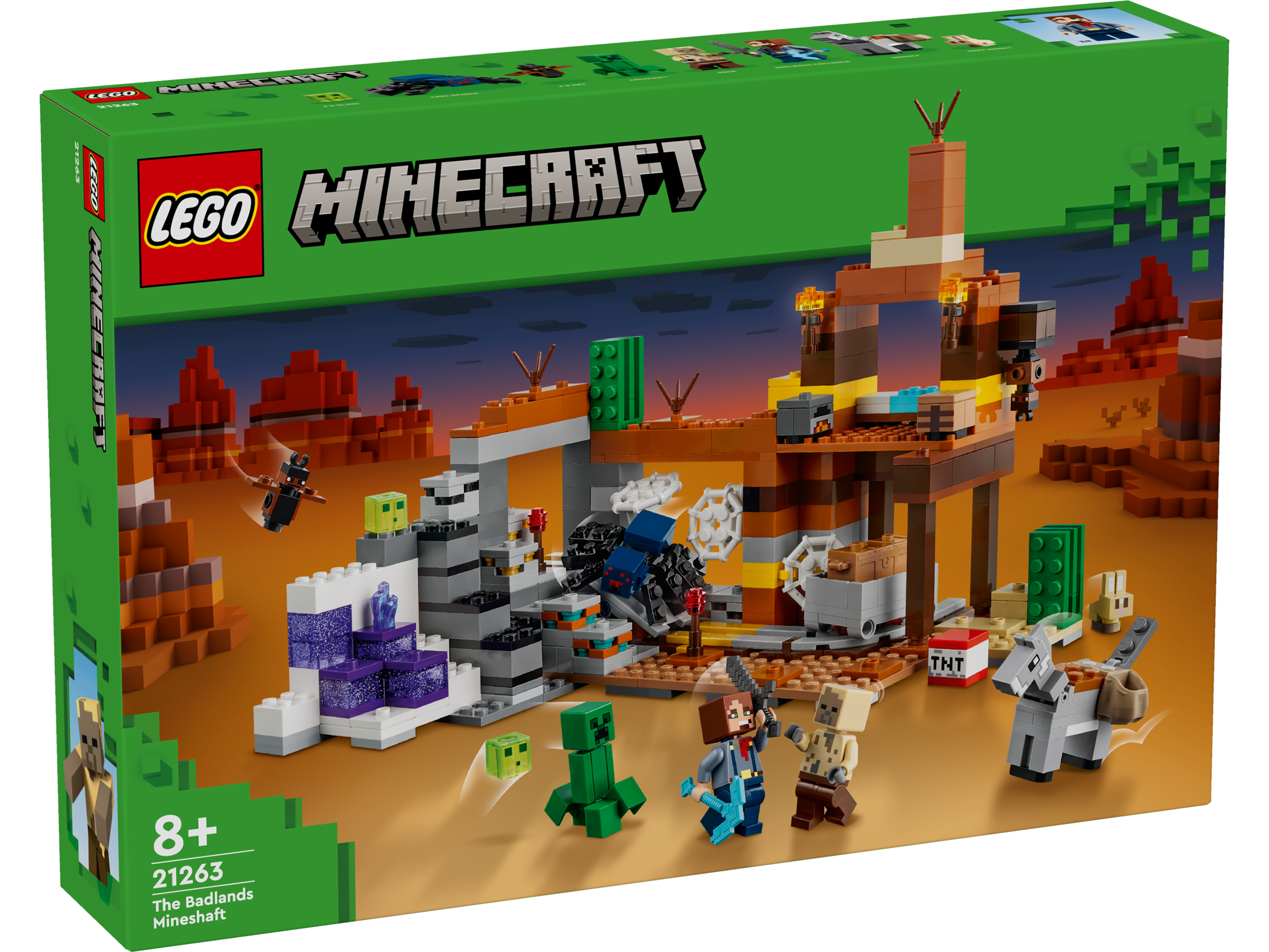 LEGO Minecraft Die Mine in den Badlands 21263