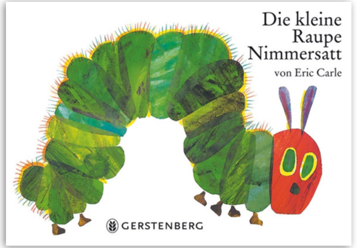 Die Raupe Nimmersatt Pappe